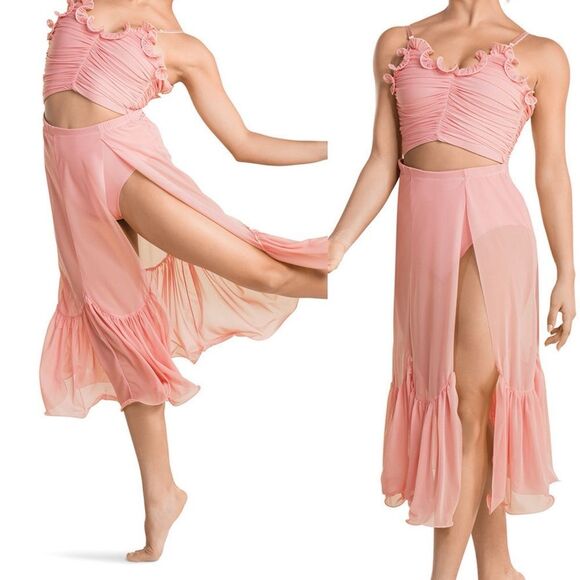 Revolution solo Tenth House pink Dance costume dress CAPTIVATE TH24199 SA - Picture 1 of 12